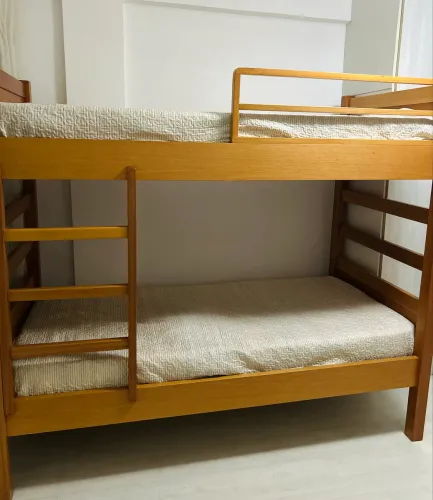 Cama beliche madeira maciça 2m x 0.98m