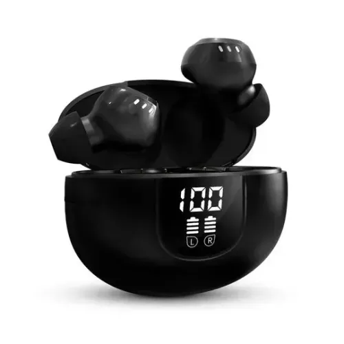 Fone de Ouvido TWS Bluetooth Get Beat Preto Frete Grátis