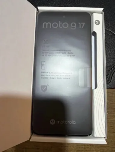 Smartphone Motorola G17 NOVINHO com nota fiscal