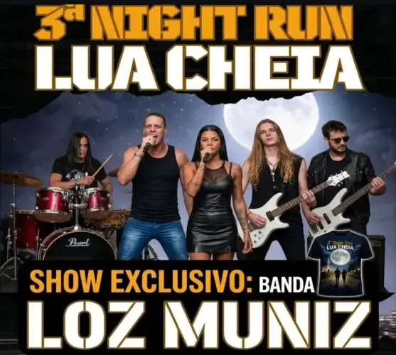 Banda ao vivo tocando os maiores sucessos