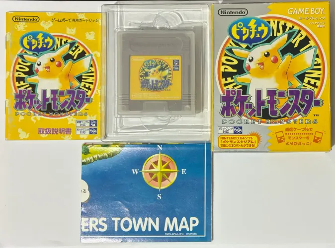Pokémon Yellow original Nintendo Game boy