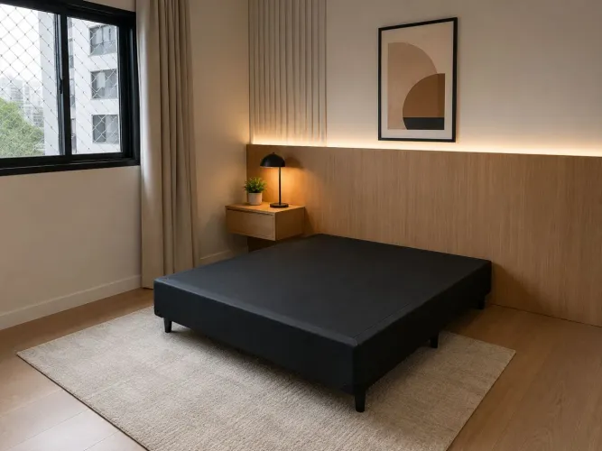 Base cama casal
