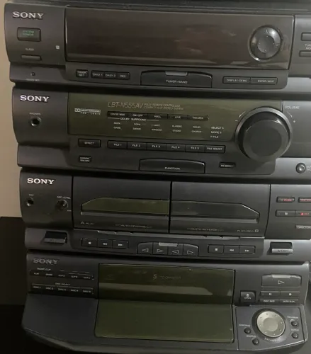Som Sony central módulo LBT N 555Av Defeito