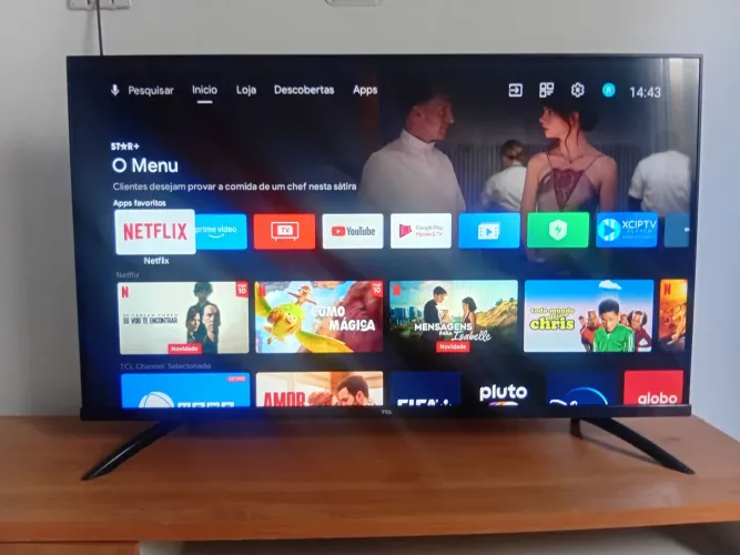 Tv smart tcl 43 polegadas