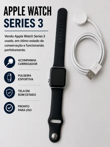 RELÓGIO APPLE WATCH SERIES 3