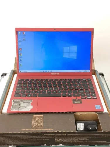 Notebook Positivo Motion Red | Atom x5-Z8350 | 4GB | 128GB SSD | HD | 14.0"