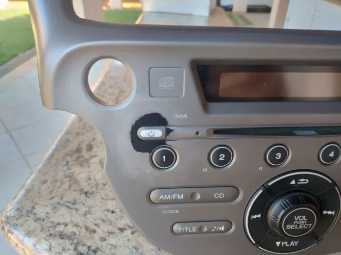 Som original Honda Fit 2. Geração