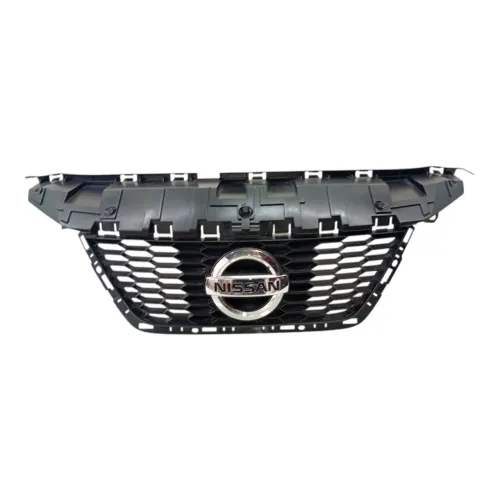 Grade Frontal Radiador Nissan Versa 2021 2025 Preto