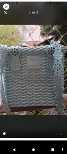 Bolsa melissa original conservada 