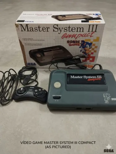 Console Master System 3 Compact com Sonic 