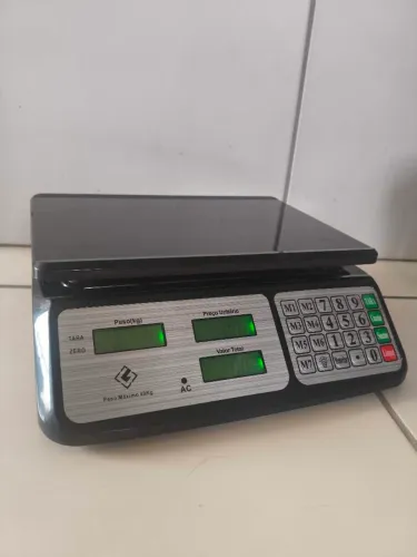 Balança digital 40 kg bateria scyle