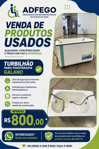 Turbilhão para Fisioterapia 
