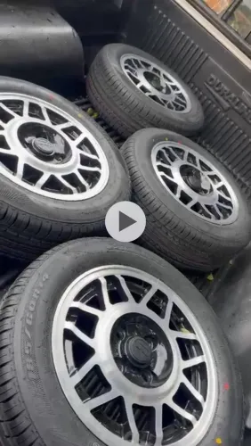 Rodas Snowflakes 14 novas originais vw