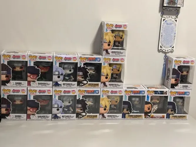 Kit Funkos Boruto e Aquaman - Funko pop