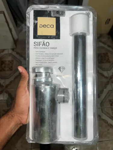 SIFÃO LAVATÓRIO DECA