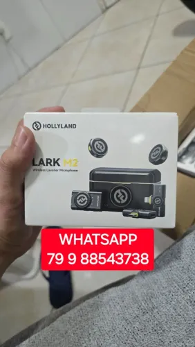MICROFONE HOLLYLAND LARK M2 COMBO COMPLETO LACRADOOOOOOOOOOOOÓOOOOOOOOO