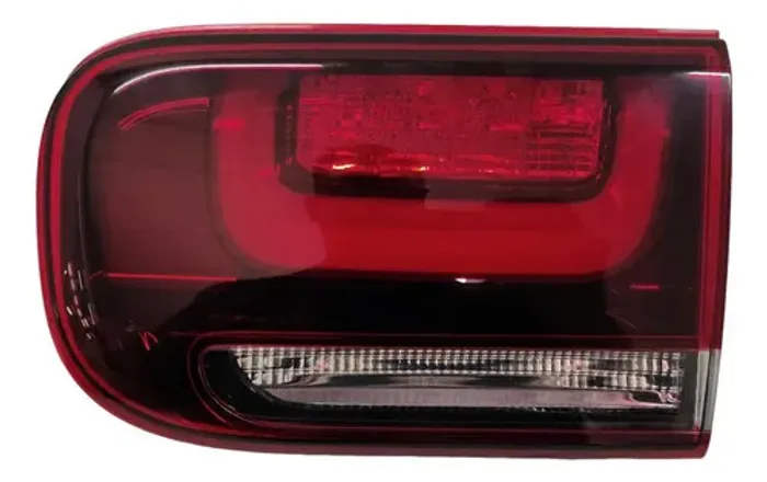 Lanterna Traseira Tampa Direita Citroen C4 Cactus 2020 Direito/passageiro Vermelha