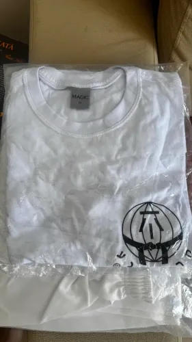 Uniforme Completo Krav Maga Branco - Camiseta + Calça - Tamanho M