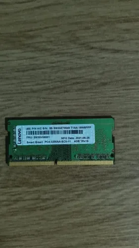Memória RAM Lenovo DDR4 4GB, 3200hz