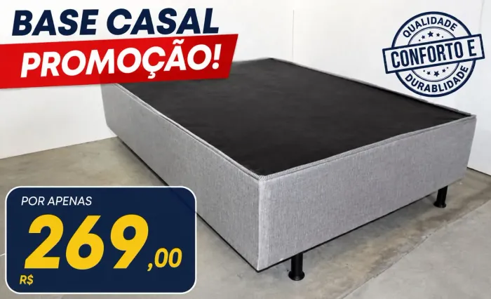 Base para colchões casal,Fazemos entrega em conquista 