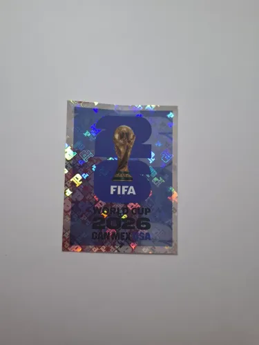 Figurinha brilhante Copa do mundo 2026 Fifa Word - Taça azul FW8 - Original - Rara