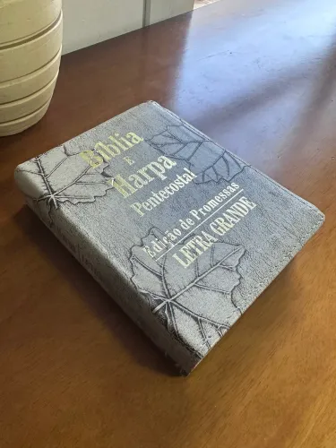 Bíblia e Harpa Pentecostal Letra Grande Almeida Revista e Corrigida