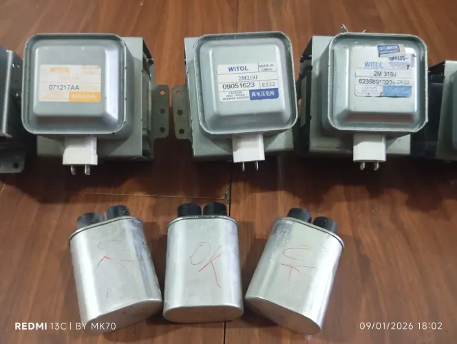 Magnetron e capacitor Microondas (unidade)
