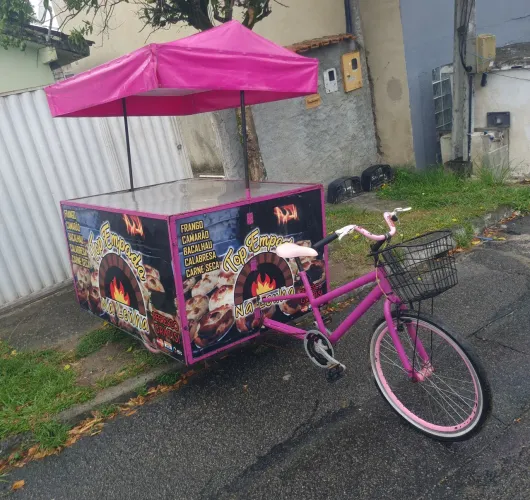 Bike Food Bicicleta de Vendas em Excelente Estado PRONTA P TRABALHAR- DIVIDO NO CARTÃO
