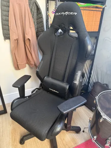 Cadeira Gamer DX Racer, Racing RW01 Preta