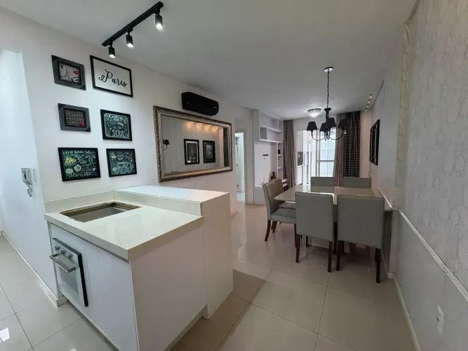 Apartamento semi mobiliado com 01 suite + 01 dormitório