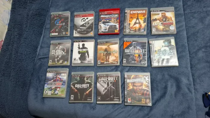 Jogos PS3/PS4 - Mídia física (Original)