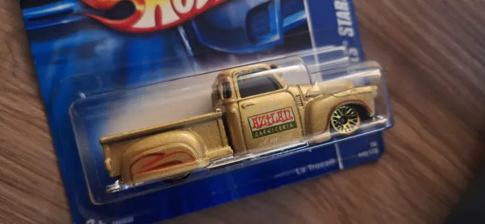 Hot Wheels La Troca dourado. 2000. Lacrado