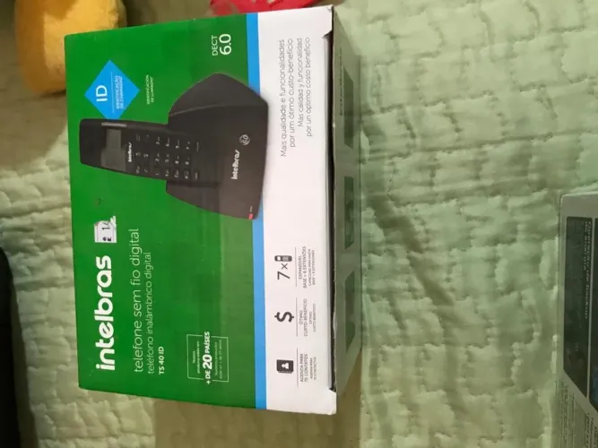 Telefone sem fio Intelbras novo