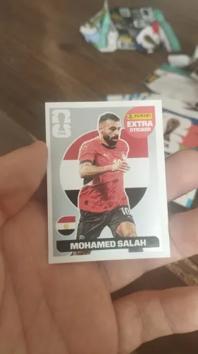 Figurinha Mohamed Salah Prata