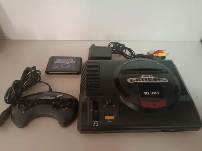 Sega genesis mega drive americano modelo 1 lindo