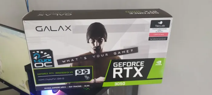 Placa de vídeo rtx 3050