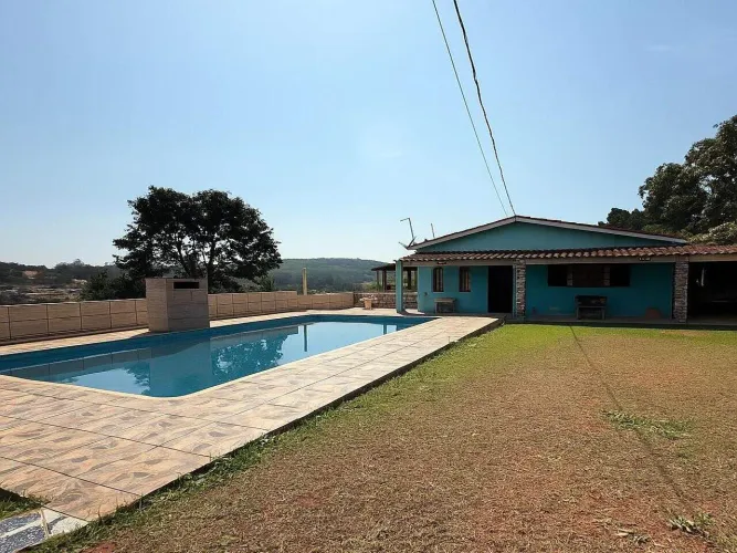 Chácara com 3 dormitórios para alugar, 550 m² por R$ 3.498,00/mês - Santa Tereza - Santa B