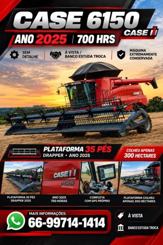 Colheitadeira Case 6150