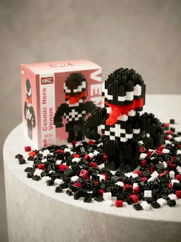 Boneco Blocos de Montar | Venom 