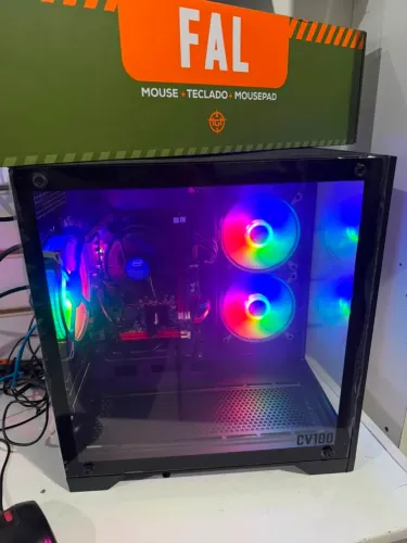 Pc Gamer Basic COMPLETO 16Gb HDD 500 NOVO c/ Garantia