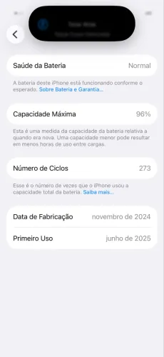 Vendo iPhone 16 pro impecável aceito troca no 16 pro max com volta
