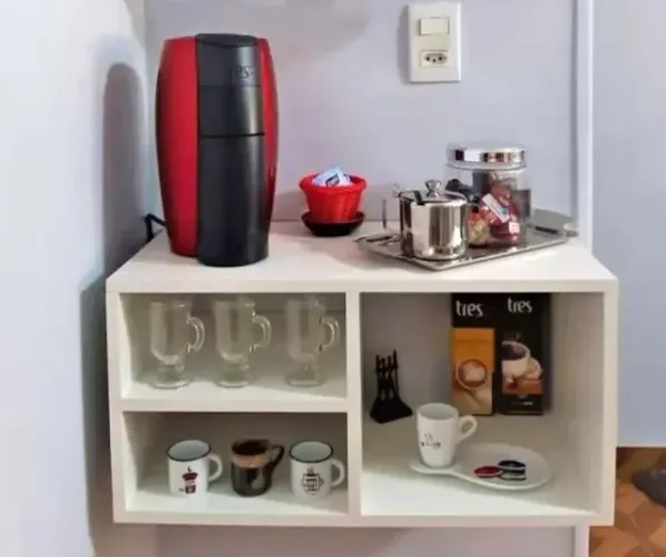 Nicho Multiuso Cantinho do Café em MDF