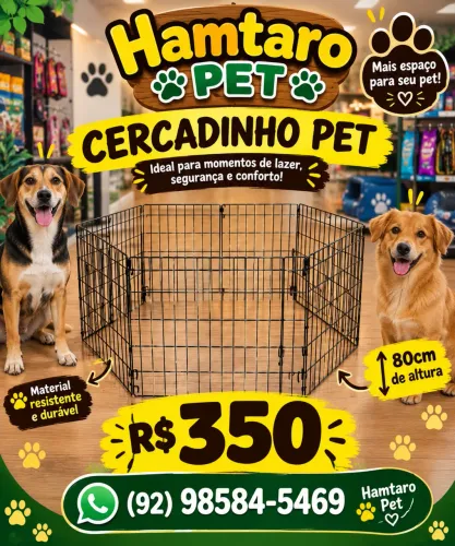 Cercadinho para pet