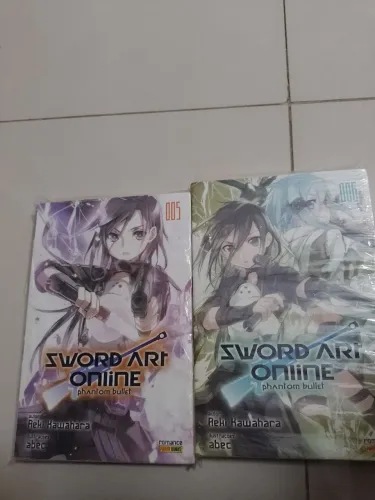 Light Novel sword art online 5 e 6