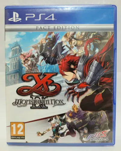 Ys IX mostrum Nox, jogo original para ps4, novo lacrado