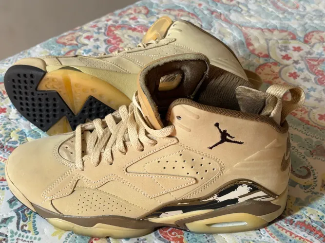  Tênis Nike Jumpman MVP 'Desert Sand' (FB9019-700), que