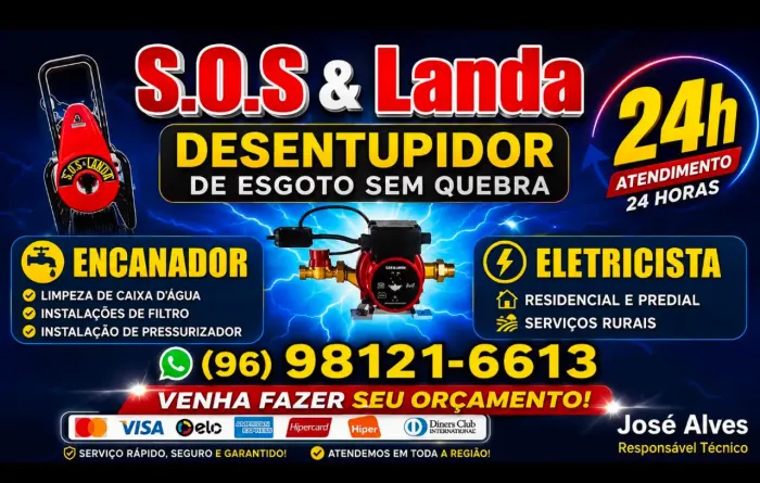 S.O.S DESENTUPIMENTO DE ESGOTO