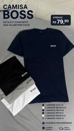Camiseta Boss Nova