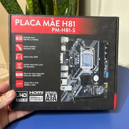 placa mae h81 com suporte para nvme