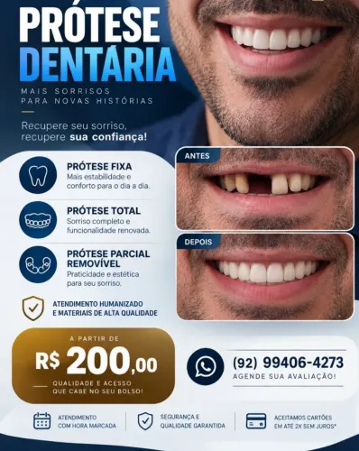 Prótese Dentária a Domicílio